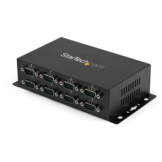 StarTech.com USB to Serial Adapter Hub &acirc;&euro;" 8 Port &acirc;&euro;" Industrial &acirc;&euro;" Wall Mount &acirc;&euro;" Din Rail &acirc;&euro;" COM Port Retention &acirc;&euro;" FTDI USB to RS232 - ICUSB2328I