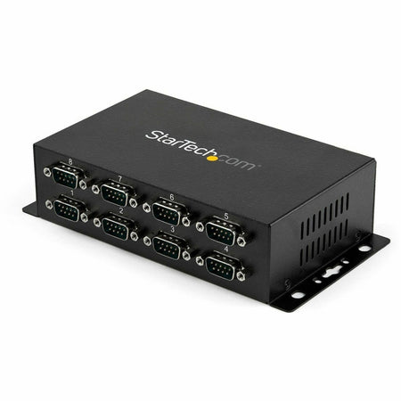StarTech.com USB to Serial Adapter Hub? 8 Port? Industrial? Wall Mount? Din Rail? COM Port Retention? FTDI USB to RS232 - ICUSB2328I