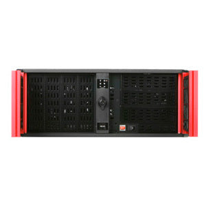 iStarUSA 4U High Performance Rackmount Chassis Red - D-400L-7SE-RD