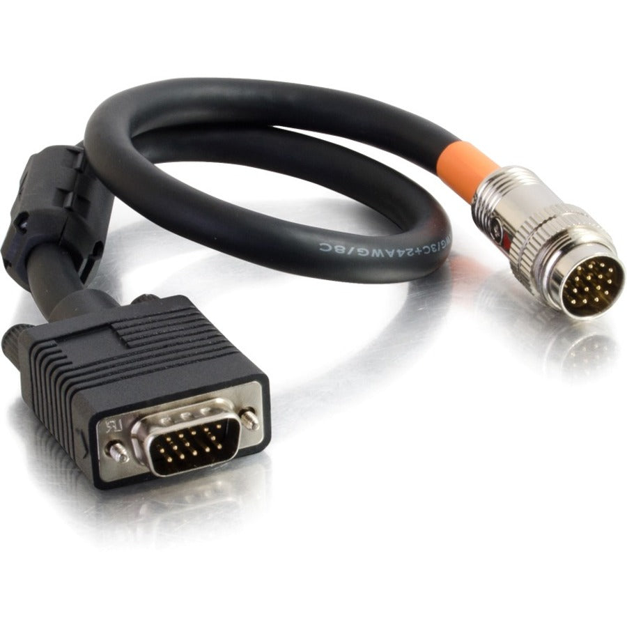 C2G 1.5ft RapidRun VGA (HD15) Flying Lead - 60081