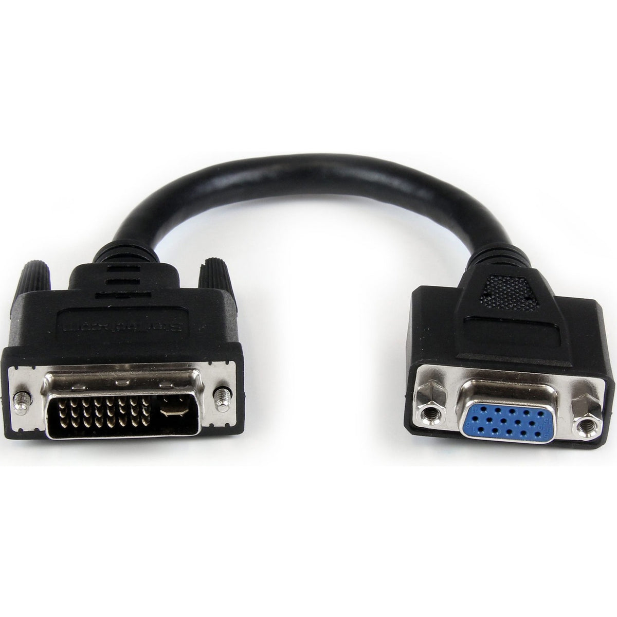 StarTech.com 8in DVI to VGA Cable Adapter - DVI-I Male to VGA Female - DVIVGAMF8IN