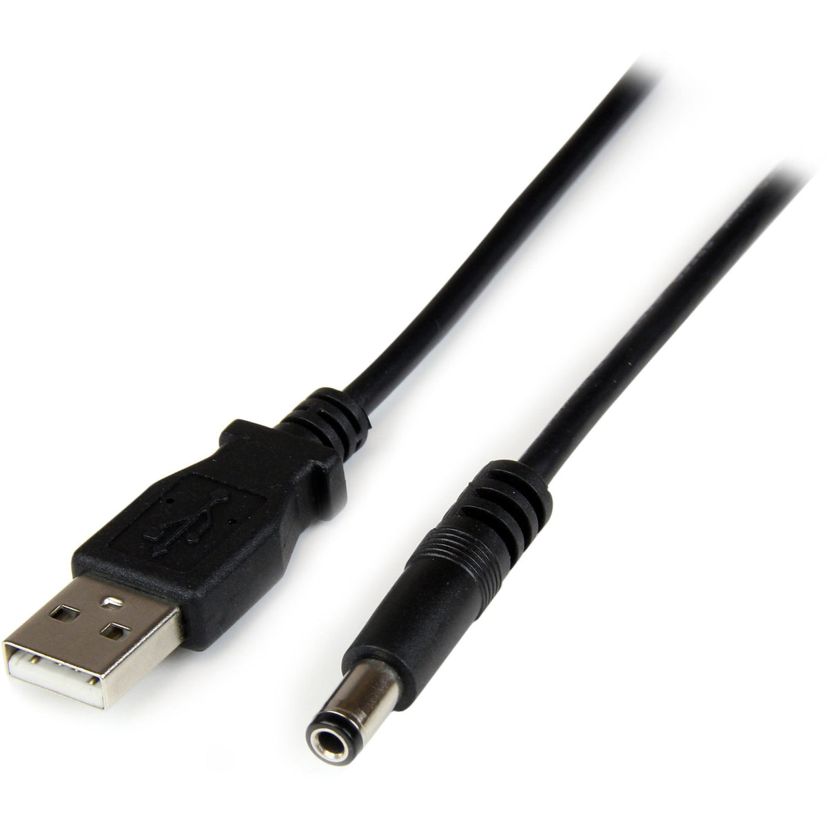 StarTech.com 1m USB to Type N Barrel 5V DC Power Cable - USB A to 5.5mm DC - USB2TYPEN1M