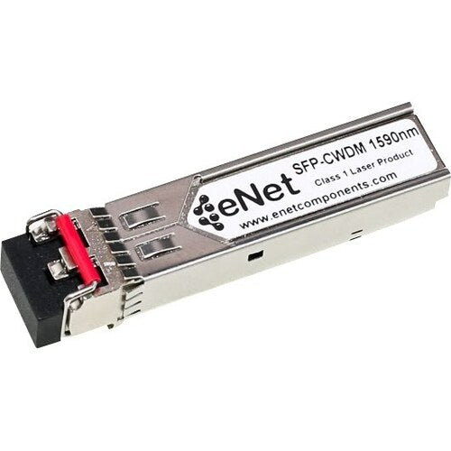 ENET Cisco Compatible CWDM-SFP10G-1590 TAA Compliant Functionally Identical 10GBASE-ZR CWDM SFP+ 1590nm 80km Duplex LC Connector - CWDM-SFP10G-1590-ENC