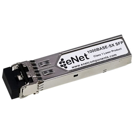 ENET Cisco Compatible GLC-SX-MM-RGD TAA Compliant Functionally Identical 1000BASE-SX SFP 850nm 550m DOM Enabled Duplex LC Connector Industrial Temp - GLC-SX-MM-RGD-ENC