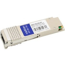 AddOn Cisco QSFP-40G-SR4 Compatible TAA Compliant 40GBase-SR4 QSFP+ Transceiver (MMF, 850nm, 150m, MPO, DOM) - QSFP-40G-SR4-AO