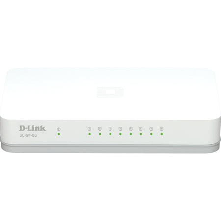 D-Link GO-SW-8G 8-Port Gigabit Unmanaged Desktop Switch - GO-SW-8G