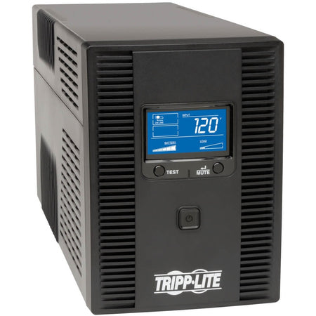Tripp Lite by Eaton UPS SmartPro 1500VA 900W 120V Line-Interactive Sine Wave UPS - 8 Outlets LCD USB Tower - SMART1500LCDT