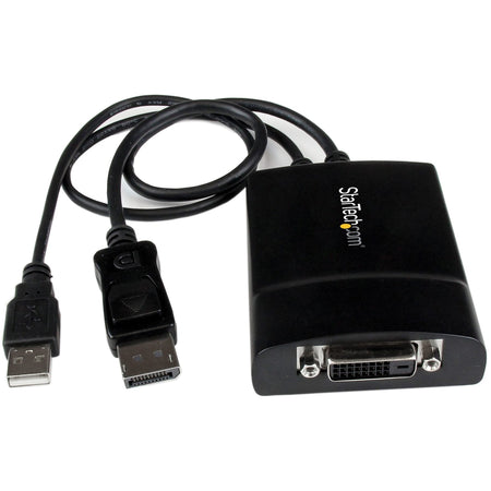 StarTech.com DisplayPort to DVI Dual Link Active Adapter, DisplayPort to DVI-D Adapter/Video Converter 2560x1600 60Hz, DP to DVI Adapter - DP2DVID2