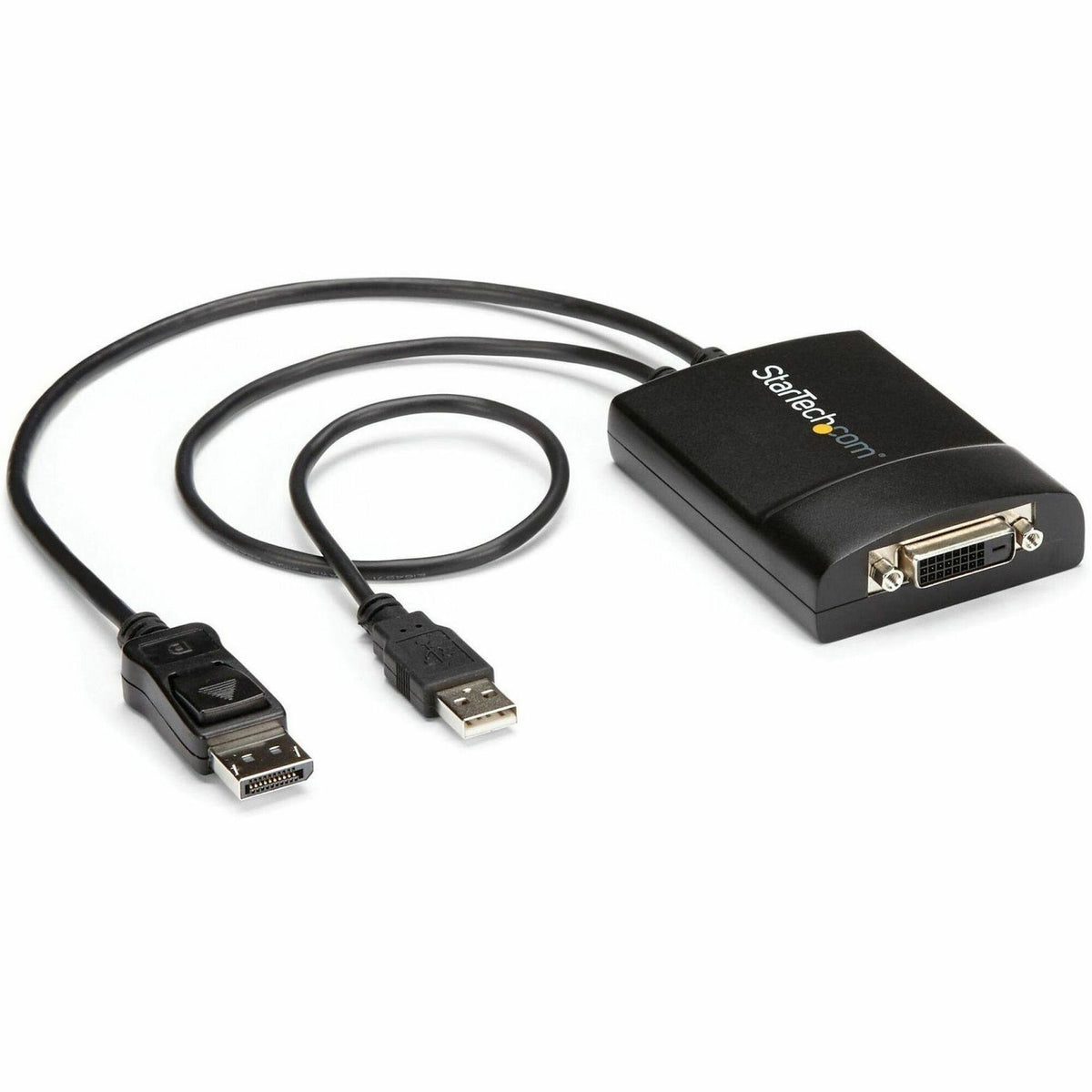 StarTech.com DisplayPort to DVI Dual Link Active Adapter, DisplayPort to DVI-D Adapter/Video Converter 2560x1600 60Hz, DP to DVI Adapter - DP2DVID2