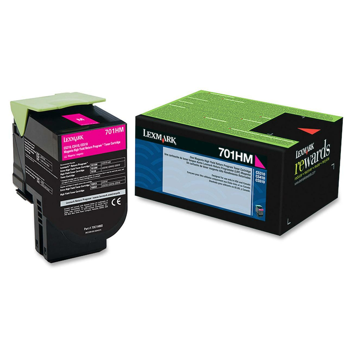 Lexmark Unison 701HM Toner Cartridge - 70C1HM0