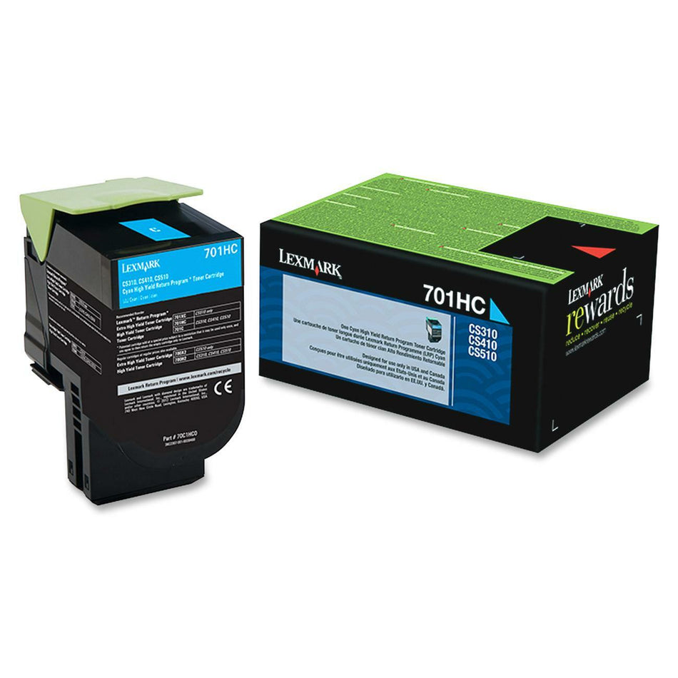 Lexmark 701HC Toner Cartridge - 70C1HC0