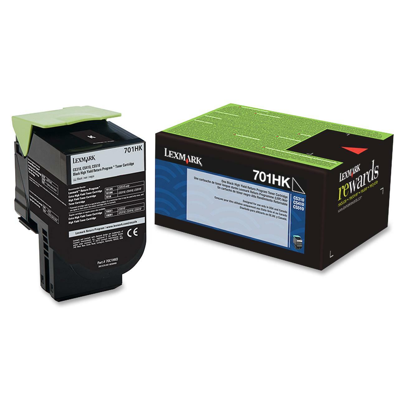 Lexmark Unison 701HK Toner Cartridge - 70C1HK0