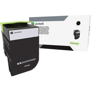 Lexmark Unison 800S1 Standard Yield Laser Toner Cartridge - Black - 1 Each - 80C0S10