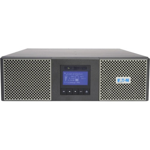 Eaton 9PX 5000VA 4500W 208V Online Double-Conversion UPS - L6-30P, 2 L6-20R, 2 L6-30R, Hardwired, Cybersecure Network Card, Extended Run, 3U Rack/Tower - Battery Backup - 9PX5K