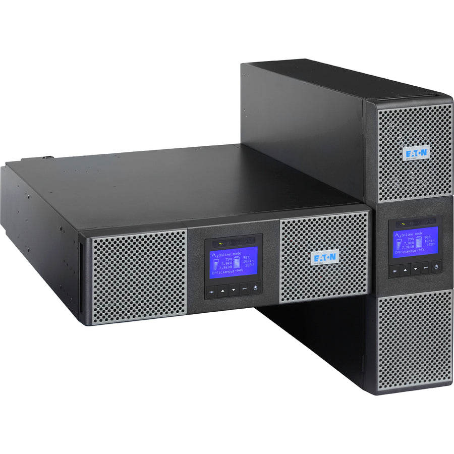 Eaton 9PX 5000VA 4500W 208V Online Double-Conversion UPS - Hardwired Input / Output, Cybersecure Network Card, Extended Run, 6U Rack/Tower - Battery Backup - 9PX5KP2