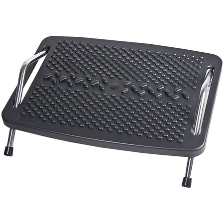 SYBA Multimedia Ergonomic Design Foot Rest with Metal Support, and Push-to-Tilt Sides - SY-ACC65065