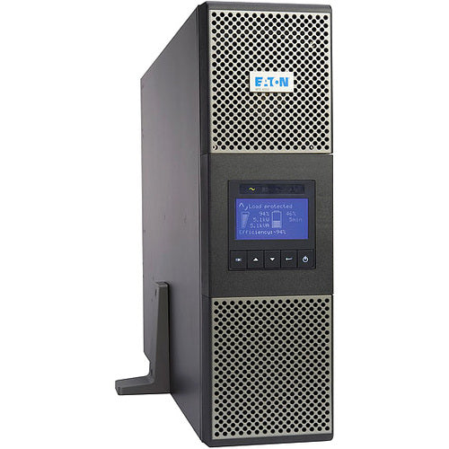 Eaton 9PX 11kVA 10kW 208V Online Double-Conversion UPS - Hardwired Input, 18x 5-20R, 2 L6-30R Outlets, Cybersecure Network Card, Extended Run, 9U Rack/Tower - Battery Backup - 9PX11KTF5