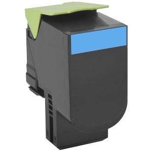 Lexmark Original Standard Yield Laser Toner Cartridge - Cyan - 1 Each - 80C0SCG