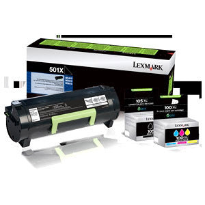 Lexmark Original Laser Toner Cartridge - Black Pack - 70C00KG