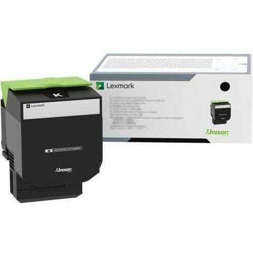 Lexmark High Yield Laser Toner Cartridge - Black - 1 Pack - 70C0HKG