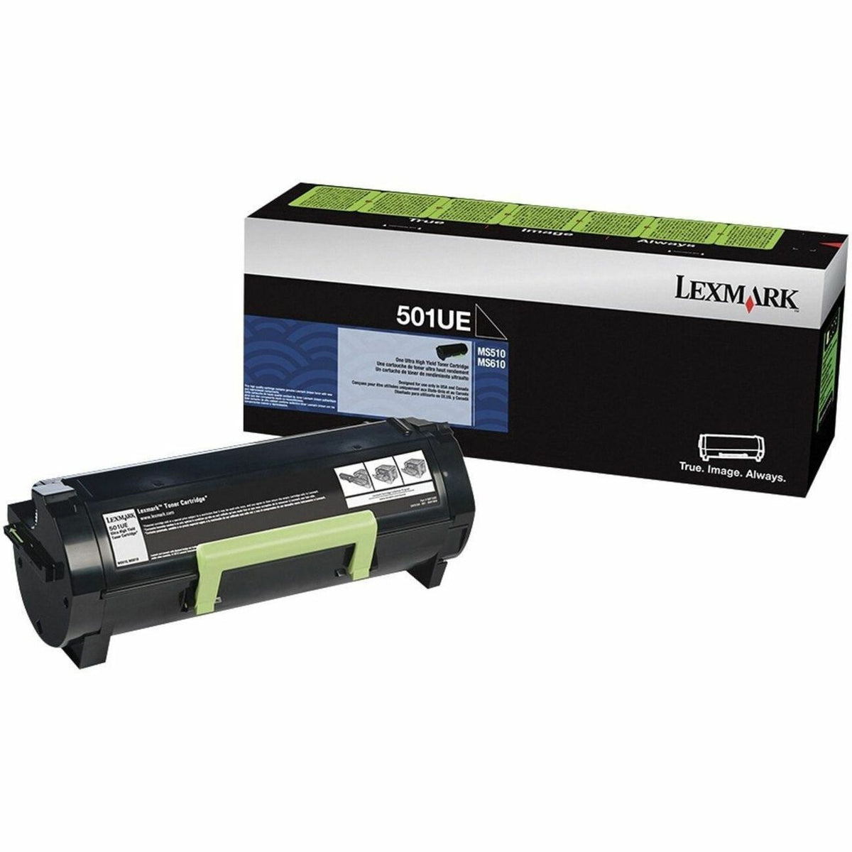 Lexmark Remanufactured Laser Toner Cartridge - Black - 1 Pack - 50F1U0E