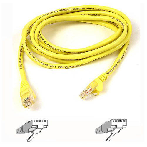 Belkin Cat6 UTP Patch Cable - A3L980-25-YLW-S