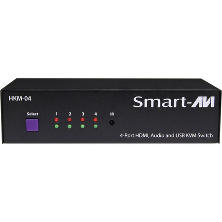 SmartAVI 4-Port HDMI, USB and Audio KVM Switch - HKM-04S