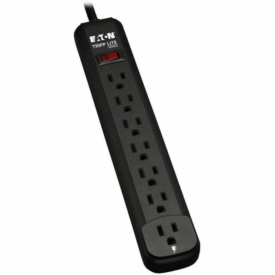 Tripp Lite by Eaton Power It! 7-Outlet Power Strip 12 ft. (3.66 m) Cord Black Housing - PS712B