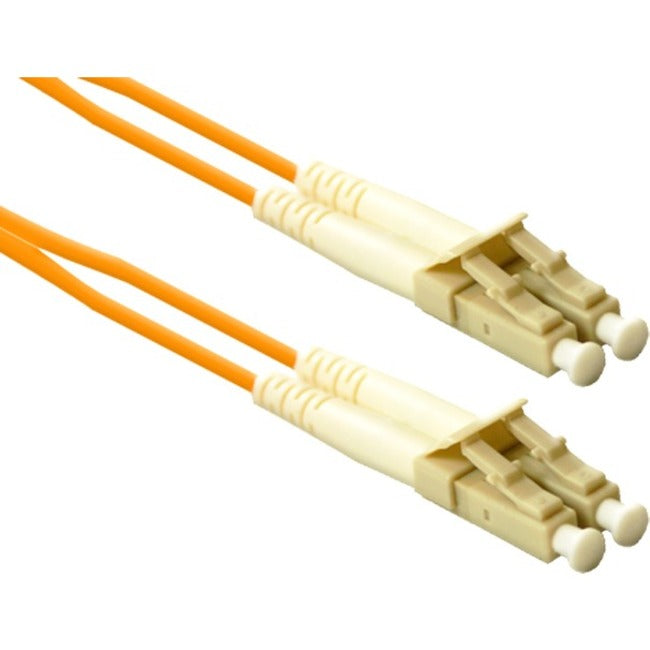 ENET 1M LC/LC Duplex Multimode 62.5/125 OM1 or Better Orange Fiber Patch Cable 1 meter LC-LC Individually Tested - LC2-1M-ENC