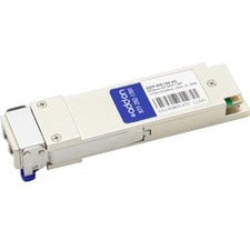 AddOn Cisco QSFP-40G-LR4 Compatible TAA Compliant 40GBase-LR4 QSFP+ Transceiver (SMF, 1270nm to 1330nm, 10km, LC, DOM) - QSFP-40G-LR4-AO