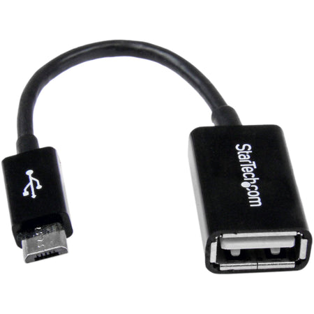 StarTech.com 5in Micro USB to USB OTG Host Adapter M/F - UUSBOTG