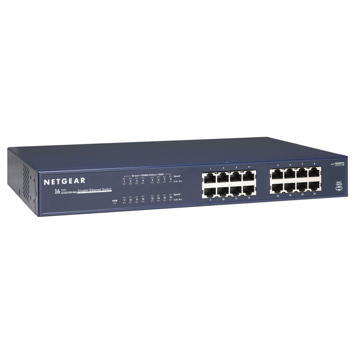 NETGEAR 16-Port Gigabit Unmanaged Switch, JGS516 - JGS516NA