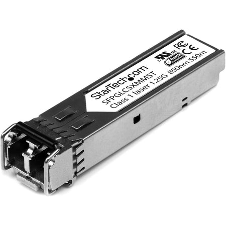 StarTech.com Cisco GLC-SX-MM Compatible SFP Module - 1000BASE-SX - 1GE Gigabit Ethernet SFP 1GbE Multimode Fiber MMF Optic Transceiver - SFPGLCSXMMST