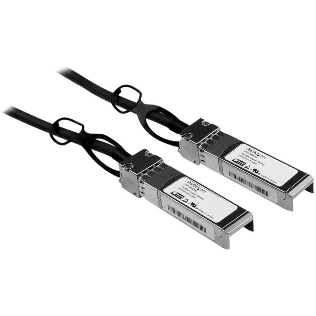 StarTech.com 1m 10G SFP+ to SFP+ Direct Attach Cable for Cisco SFP-H10GB-CU1M - 10GbE SFP+ Copper DAC 10Gbps Passive Twinax - SFPCMM1M