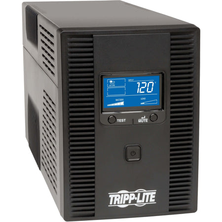 Tripp Lite by Eaton UPS SmartPro LCD 120V 1300VA 720W Line-Interactive UPS AVR Tower LCD USB 8 Outlets - SMART1300LCDT