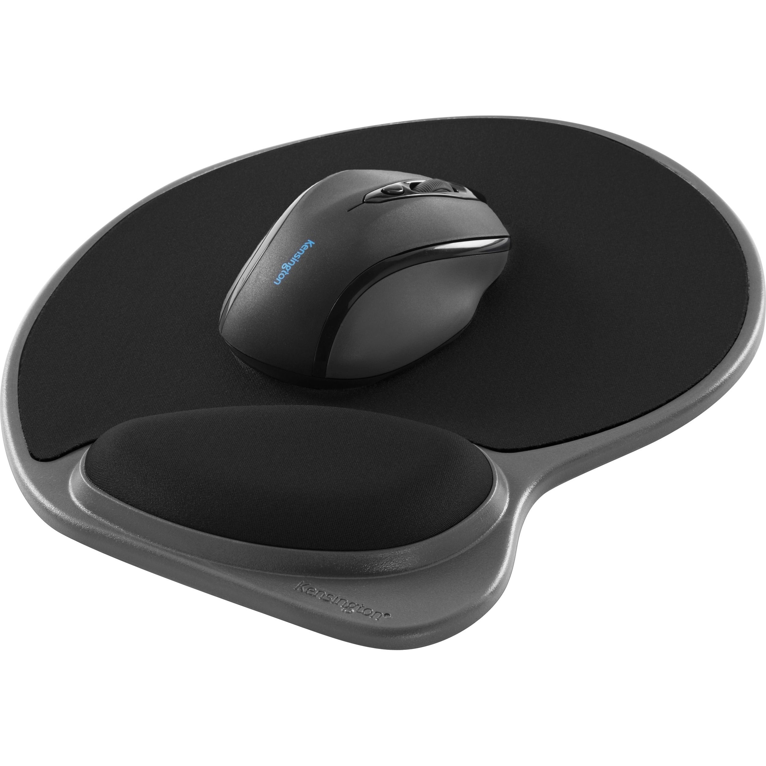 Kensington Memory Foam Mouse Wrist Pillow - Black - K62816USF
