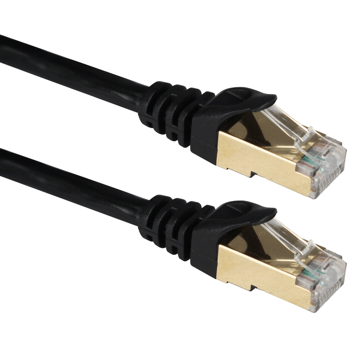 QVS 25ft CAT7 10Gbps S-STP Flexible Molded Patch Cord - CC716-25