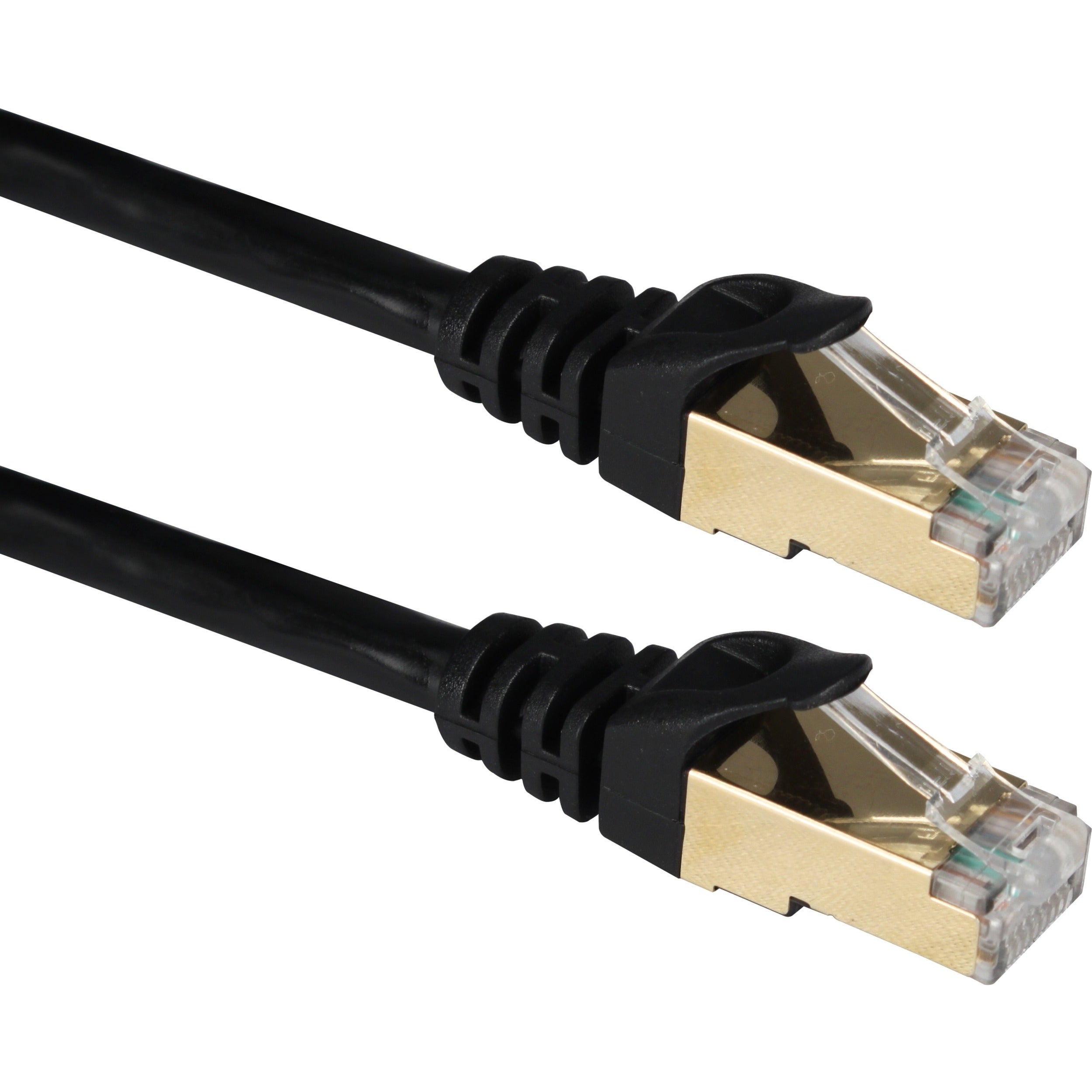 QVS 25ft CAT7 10Gbps S-STP Flexible Molded Patch Cord - CC716-25