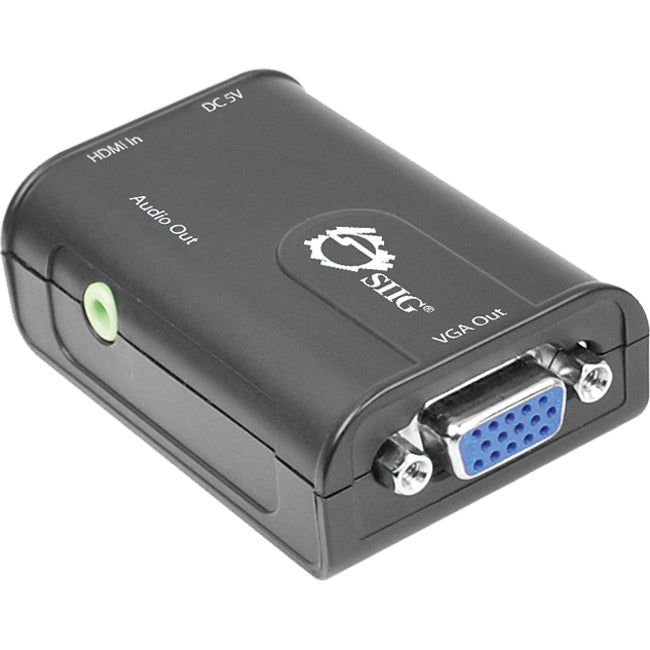 SIIG HDMI to VGA + Audio Converter - CE-H21811-S1