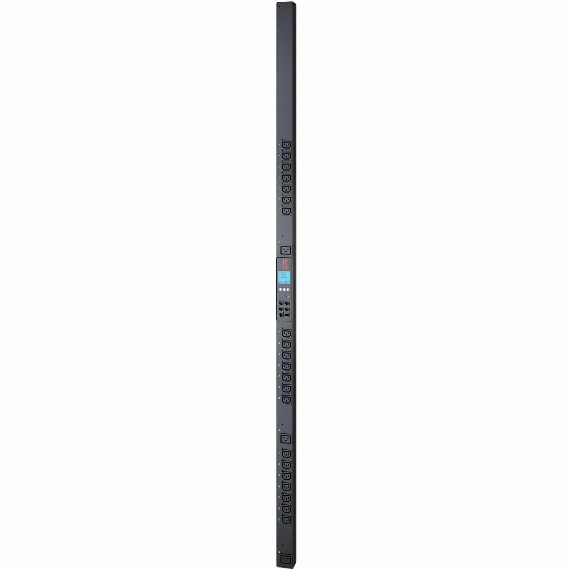 APC NetShelter Metered-by-Outlet with Switching Rack PDU, 2G, 0U, 20A, 208V, 21 C13 and 3 C19 outlet - AP8659NA3
