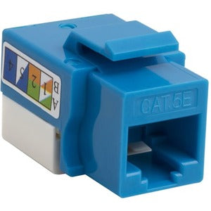 4XEM Cat5e RJ45 Keystone Jack UTP 110-Type (Blue) - 4XKJC5EBL