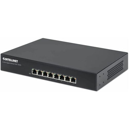 Intellinet 8-Port Gigabit Ethernet PoE+ Switch - 560641