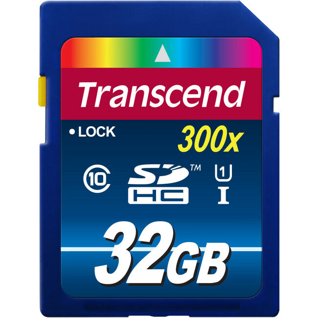 Transcend 32 GB Class 10/UHS-I SDHC - 1 Pack - TS32GSDU1