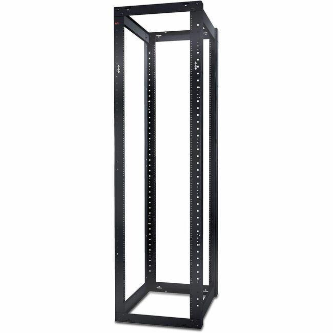 APC by Schneider Electric NetShelter 4 Post Open Frame Rack 44U #12-24 Threaded Holes - AR204A