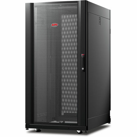 APC NetShelter AV, Server Rack Enclosure, 24U, 10-32 Threaded Rails, Black, 1199H x 600W x 806D mm - AR3814