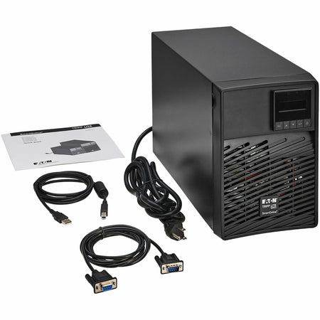 Tripp Lite by Eaton series SmartOnline 1500VA 1350W 120V Double-Conversion UPS - 6 Outlets, Extended Run, Network Card Option, LCD, USB, DB9, Tower - SU1500XLCD