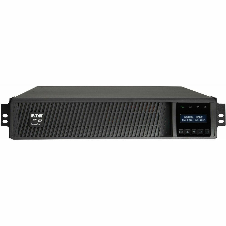 Eaton Tripp Lite Series SmartPro 1950VA 1950W 120V Line-Interactive Sine Wave UPS - 7 Outlets, Extended Run, Network Card Included, LCD, USB, DB9, 2U Rack/Tower - Battery Backup - SMART2200RM2UN