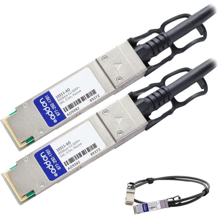 AddOn Extreme Networks 10311 Compatible TAA Compliant 40GBase-CU QSFP+ to QSFP+ Direct Attach Cable (Passive Twinax, 0.5m) - 10311-AO