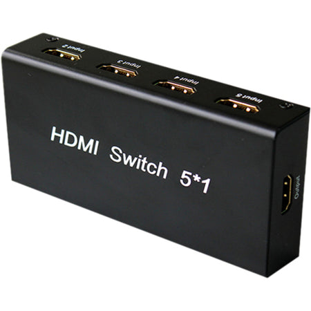 4XEM 5 Port HDMI Switch - 4XHDMISW5X1