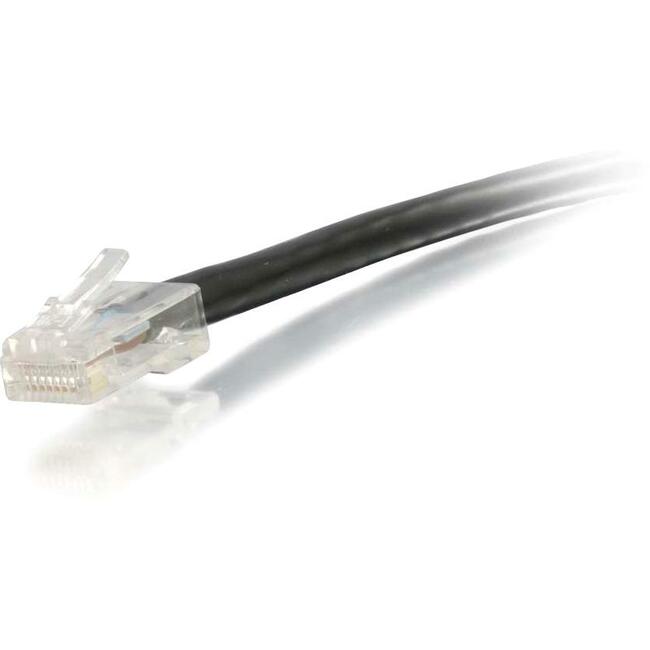 C2G 2 ft Cat6 Non Booted UTP Unshielded Network Patch Cable - Black - 04107